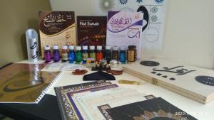 Arabic Calligraphy Set (Qalams, Ink, Lika, Inkwell, Papers, Sulus NASKH Book) P3