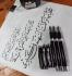 Arabic calligraphy marker Pen Oblique Tip Italic Manuscript left oblique nib (Thuluth, Naskh, Dewani)