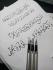 Arabic calligraphy marker Pen Oblique Tip Italic Manuscript left oblique nib (Thuluth, Naskh, Dewani)