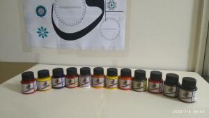 Arabic calligraphy Ink (HAT MÜREKKEBİ GRİ 45 ml) - 12 bottles