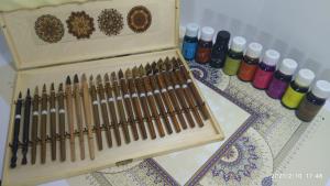 Arabic Calligraphy Qalams pens set (Bamboo, Jawi, Tumar,Reed, Islamic gift) -p16