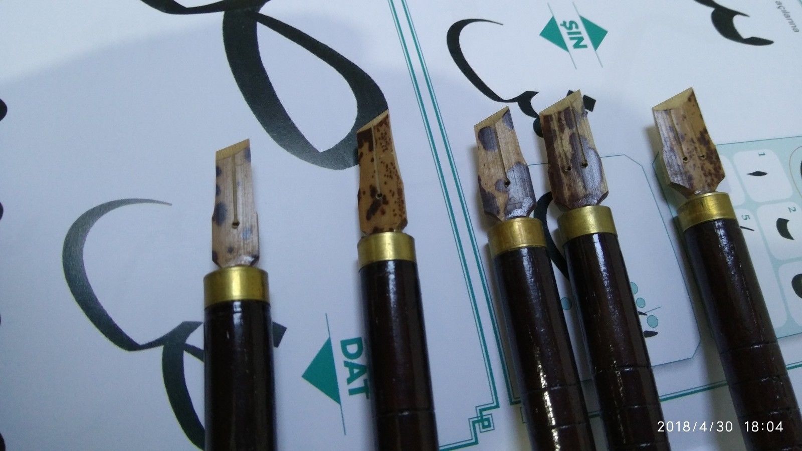 Arabic Calligraphy Reed Pen,arabic pen,qalam,calligraphie arabe,bamboo ...
